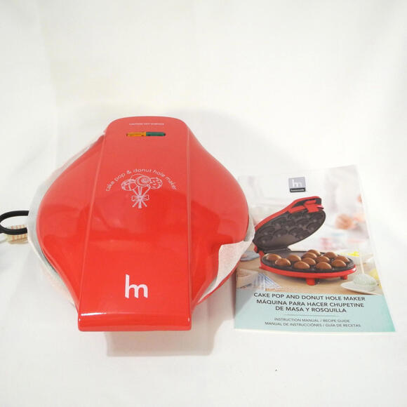 Homemade Cake Pop and Donut Hole‎ Maker - Red New in Box - Picture 2 of 6
